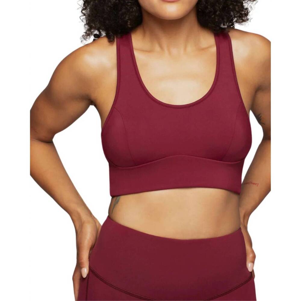 NEW RAE MODE athleisure sports bra in burgundy